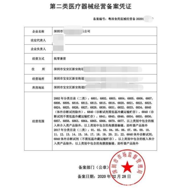 销售口罩、防护服须办理第二类医疗器械经营备案 合规经营指南