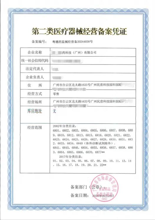 第二类医疗器械经营备案及网络销售备案办理指南 流程、条件与费用
